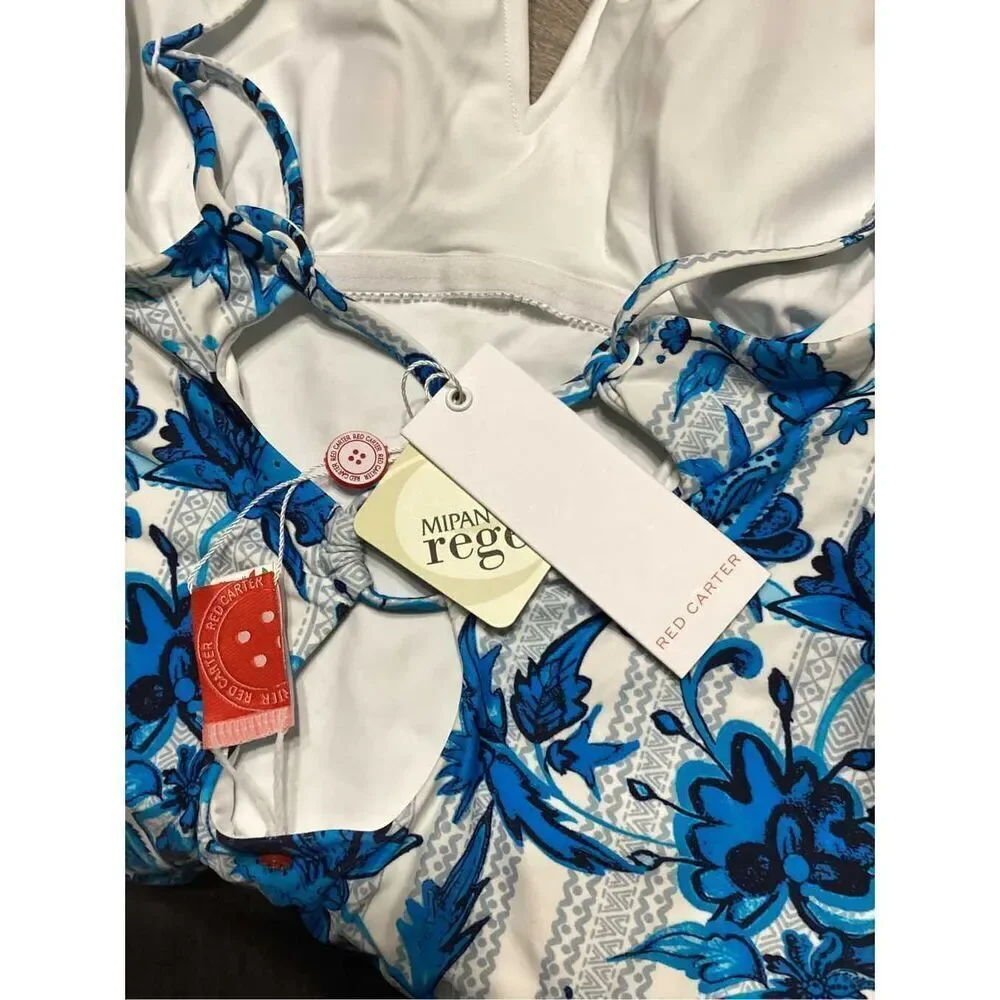 New. Red Carter floral swimsuit. Large. Retails $168
